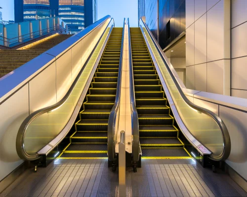 Escalators and Elevators